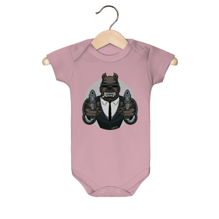 Nome do produto Body Bebê Pitbull Mafioso