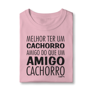 Nome do produto Camiseta Infantil Cachorro Amigo ou Amigo Cachorro