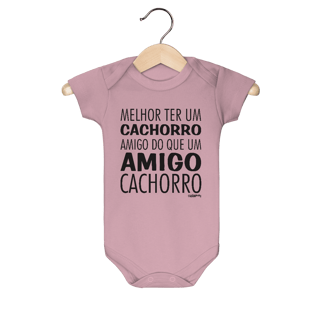 Nome do produto Body Bebê Cachorro Amigo ou Amigo Cachorro