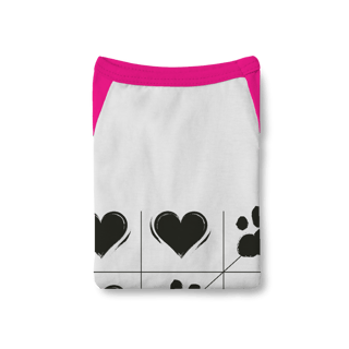 Nome do produto Camiseta para Cachorro - Jogo da Velha