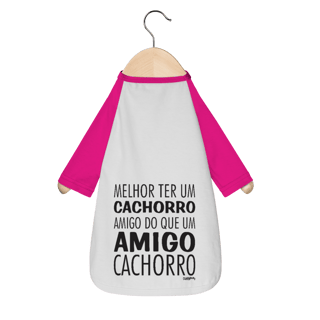Nome do produto Camiseta para Cachorro - Cachorro Amigo ou Amigo Cachorro