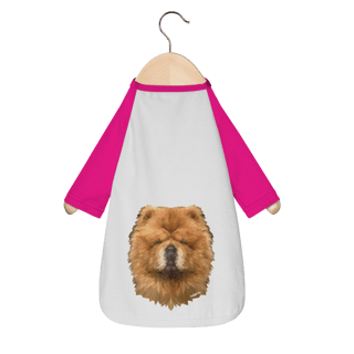 Nome do produto Camiseta para Cachorro - Chow Chow Mosaico