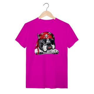 Nome do produto Camiseta Bulldog Francês Pirata