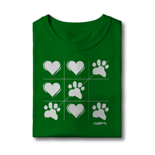 Nome do produto Camiseta Infantil Jogo da Velha