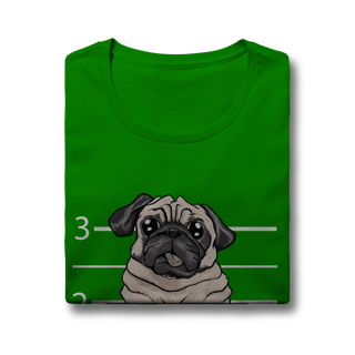 Nome do produto Baby Look Pug Bad Dog