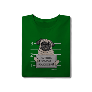 Nome do produto Camiseta Pug Bad Dog