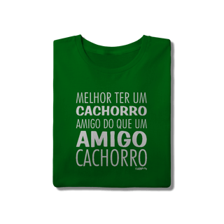 Nome do produto Camiseta Cachorro Amigo ou Amigo Cachorro