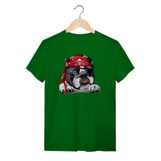 Nome do produto Camiseta Bulldog Francês Pirata