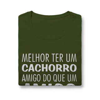 Nome do produto Baby Look Cachorro Amigo ou Amigo Cachorro