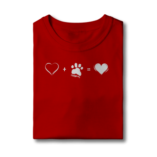 Nome do produto Camiseta Infantil Amor Completo