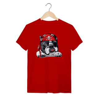 Nome do produto Camiseta Bulldog Francês Pirata