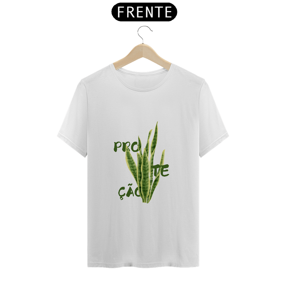 Nome do produto: Camisa Espada de São Jorge - Coleção Ervas