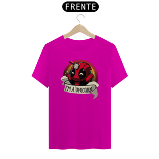 Nome do produto Camiseta I'm a Unicorn Deadpool