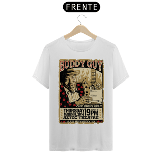 Nome do produto Camiseta Buddy Guy - Aztec Theatre - San Antonio