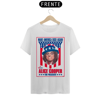 Nome do produto CAMISETA Alice Cooper - For Presidente