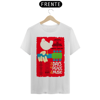 Nome do produto CAMISETA Woodstock - 3 days of Peace & Music