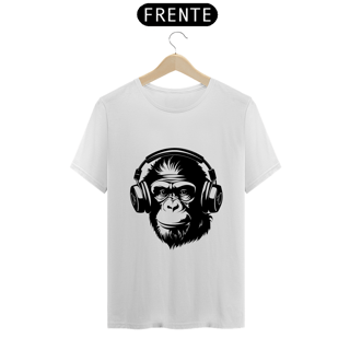 Nome do produto CAMISETA Macaco de Fone