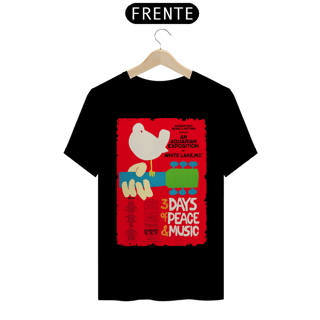 Nome do produto CAMISETA Woodstock - 3 days of Peace & Music
