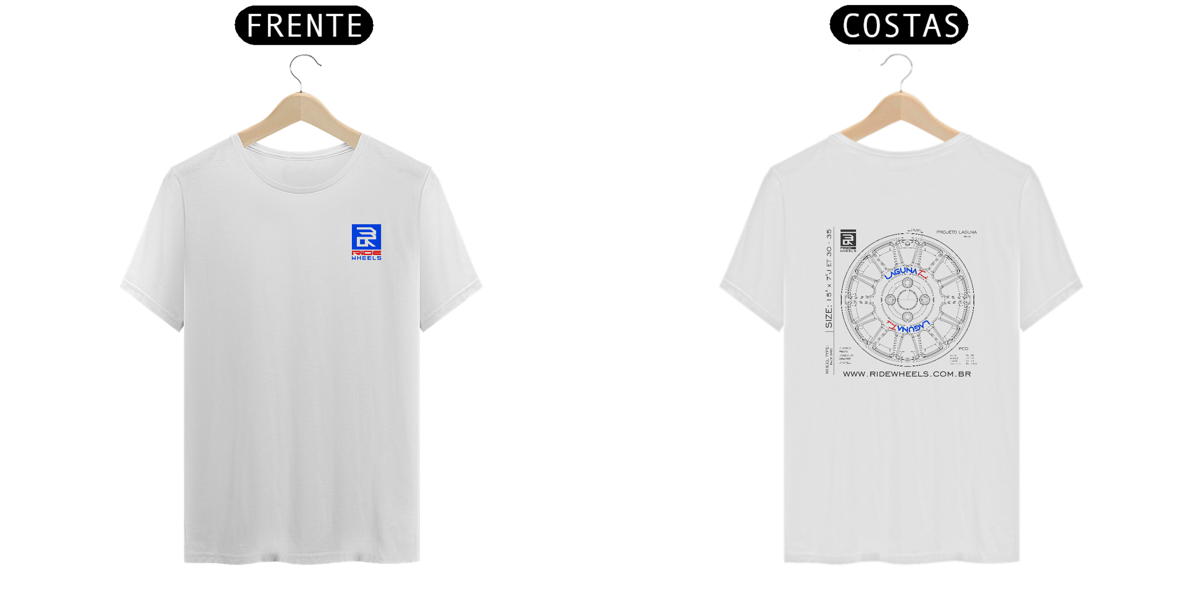 Nome do produto: Ride T-Shirt Laguna White