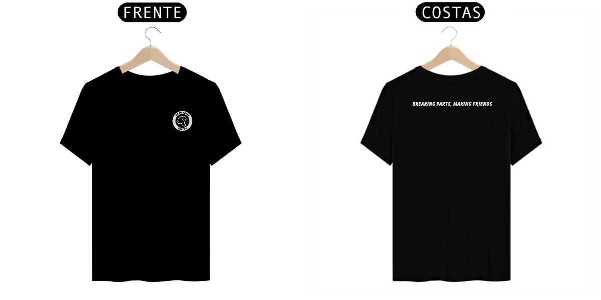 Nome do produto: No Massage T-Shirt Black 2
