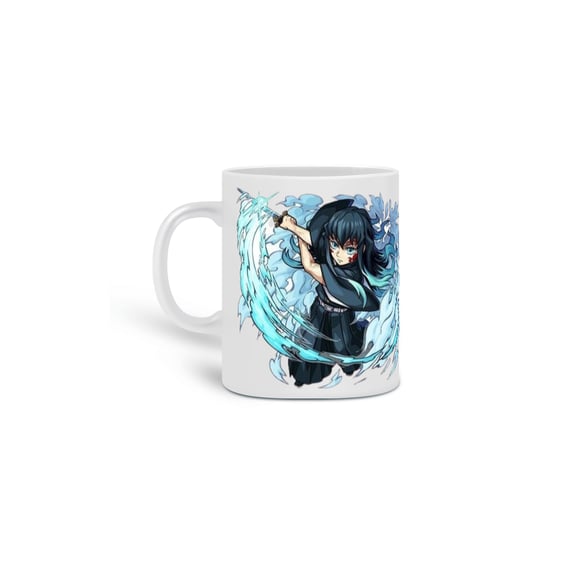 Caneca Muichiro Tokito | Pilar da Névoa | Demon Slayer