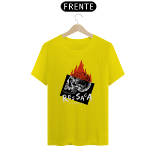 Nome do produto Camiseta nerd caveira flamejante 