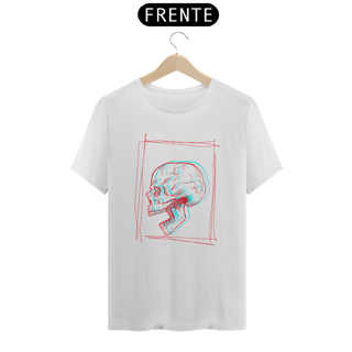 Nome do produto Camiseta nerd caveira 2D