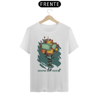 Nome do produto Camiseta nerd tempo