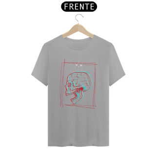 Nome do produto Camiseta nerd caveira 2D
