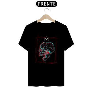Nome do produto Camiseta nerd caveira 2D