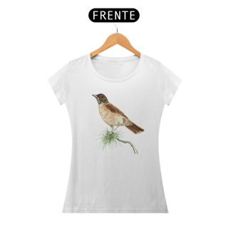 Nome do produtoSabiá, Camiseta Baby Long Quality