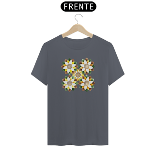 Nome do produtoFloral, Camiseta Quality Unissex