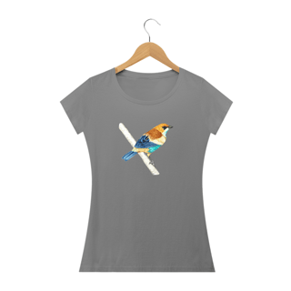 Nome do produtoSaíra-preciosa, Camiseta Baby Long Quality