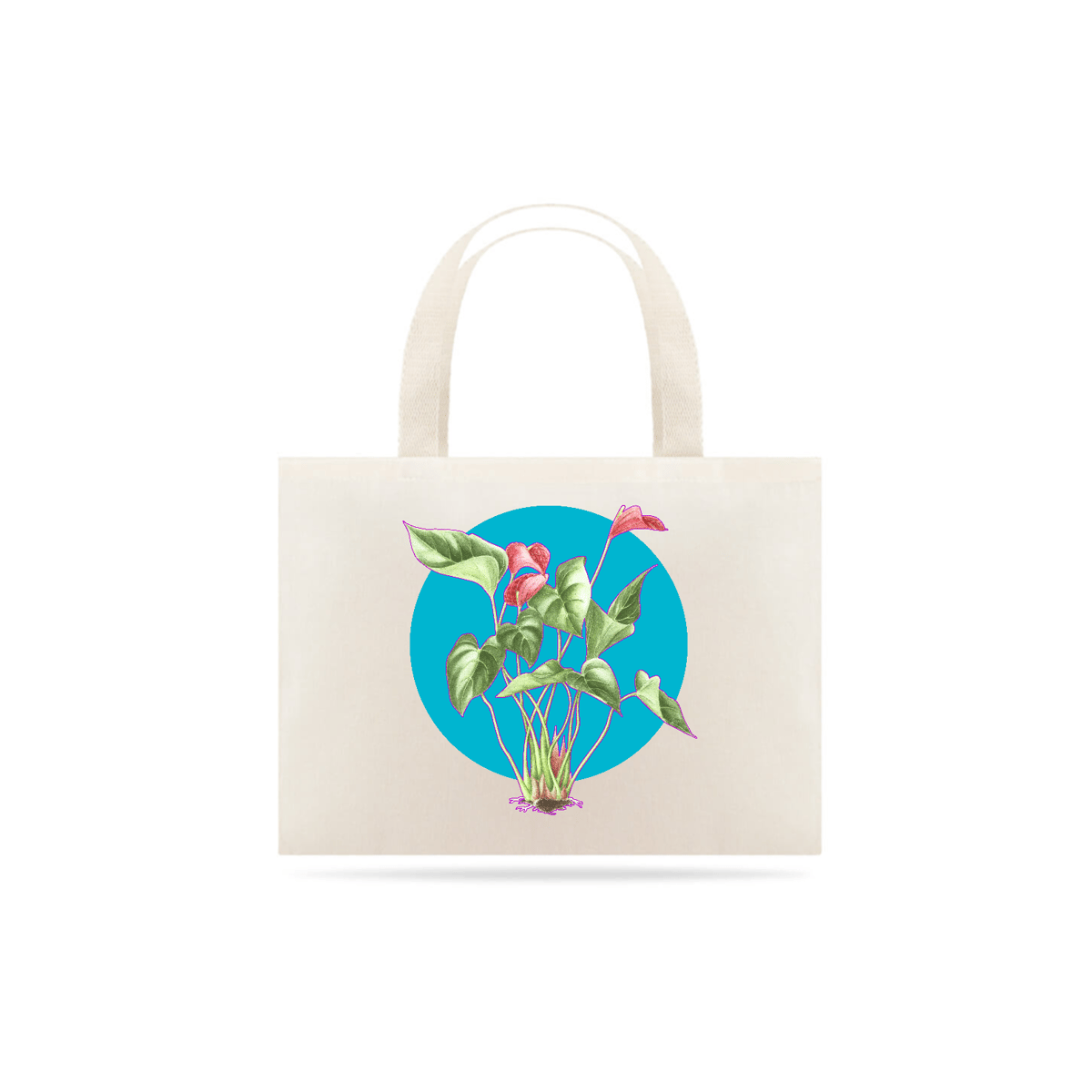 Nome do produto: Antúrio, Ecobag Grande