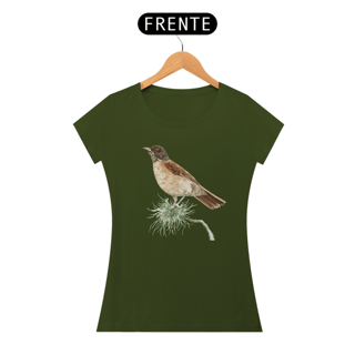 Nome do produtoSabiá, Camiseta Baby Long Quality