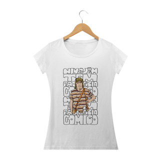 Nome do produto Camisa Baby Long Ellart Chaves Ninguem Tem Paciencia Comigo