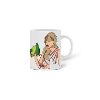 Nome do produto Caneca 320ml Ellart Taylor Swift e Louro José
