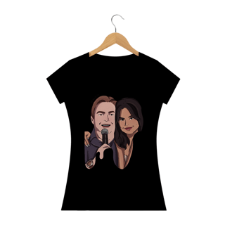 Nome do produto Camisa Baby Long Ellart Meme Faustão Selena Gomez
