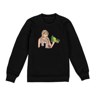 Nome do produto Moletom Fechado Ellart Taylor Swift e Louro José