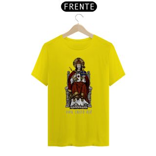 Nome do produto Camiseta Clássica Viva Cristo Rei! Colorida