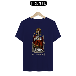 Nome do produto Camiseta Basic Viva Cristo Rei! Colorida