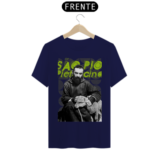 Nome do produto Camiseta Basic Padre Pio de Pietrelcina e a Ovelha