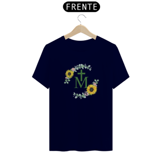 Nome do produto Camiseta Clássica Floral Cruz M Girassol