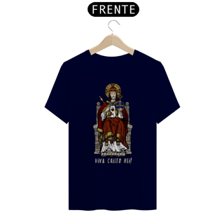 Nome do produto Camiseta Clássica Viva Cristo Rei! Colorida