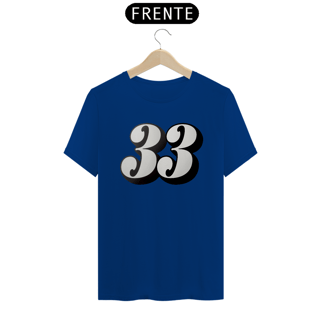 Nome do produto Camiseta Basic 33 Idade de Cristo