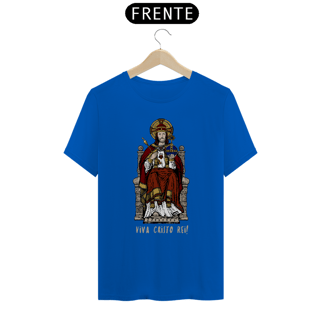 Nome do produto Camiseta Clássica Viva Cristo Rei! Colorida