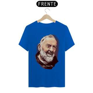 Nome do produto Camiseta Clássica São Padre Pio de Pietrelcina