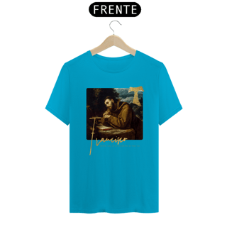 Nome do produto Camiseta Basic São Francisco de Assis Pintura com Tau