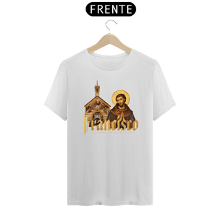 Nome do produto Camiseta Premium São Francisco de Assis Porciúncula