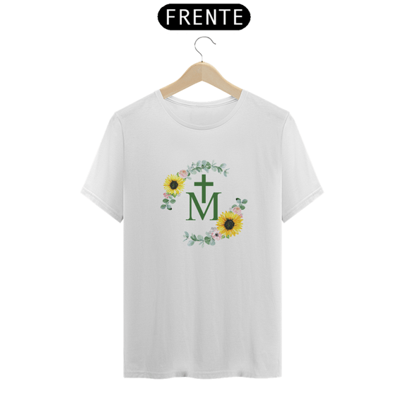 Camiseta Basic Floral Cruz M Girassol